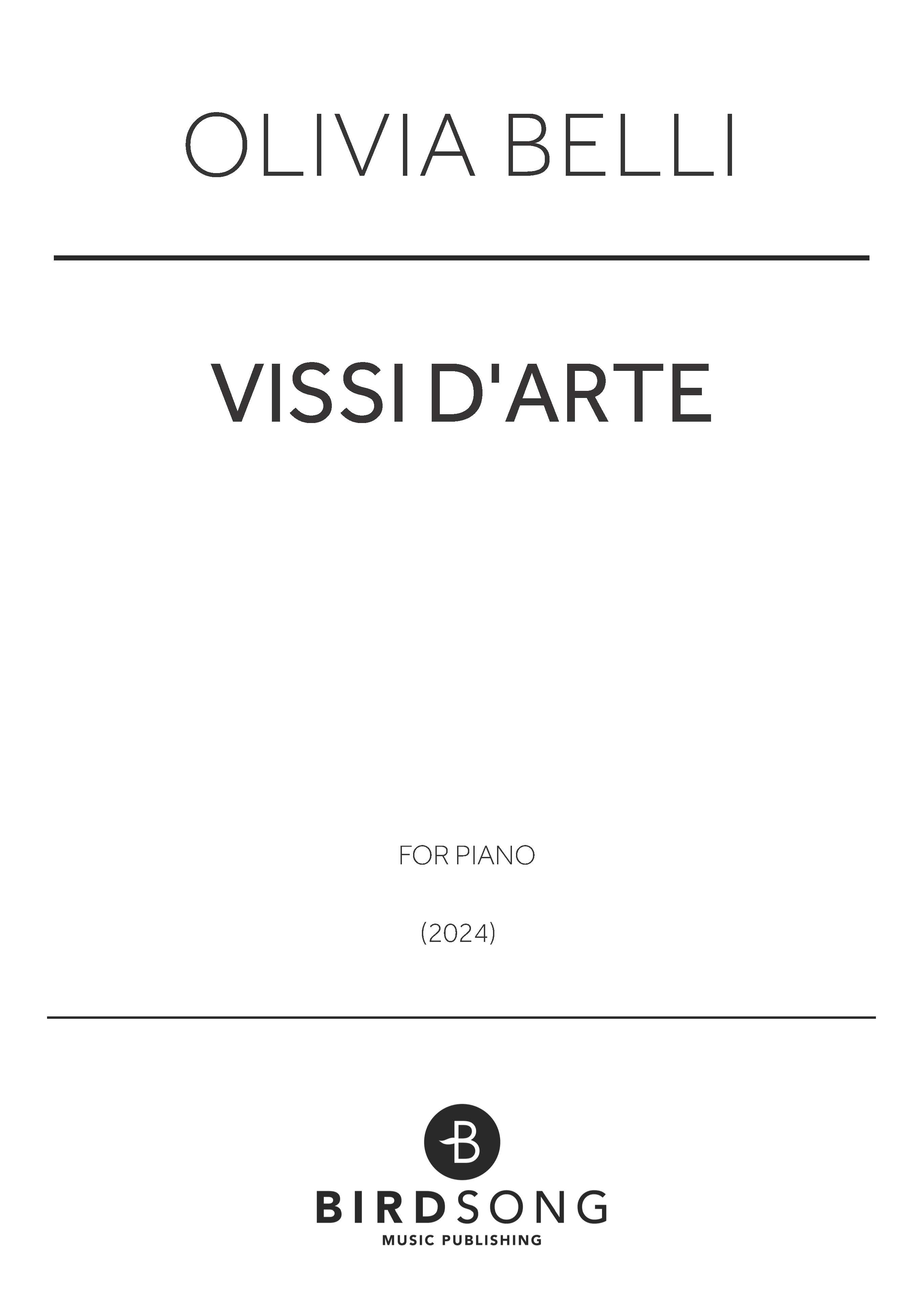 Vissi d'arte