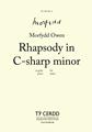 Rhapsody in C-sharp minor Bladmuziek