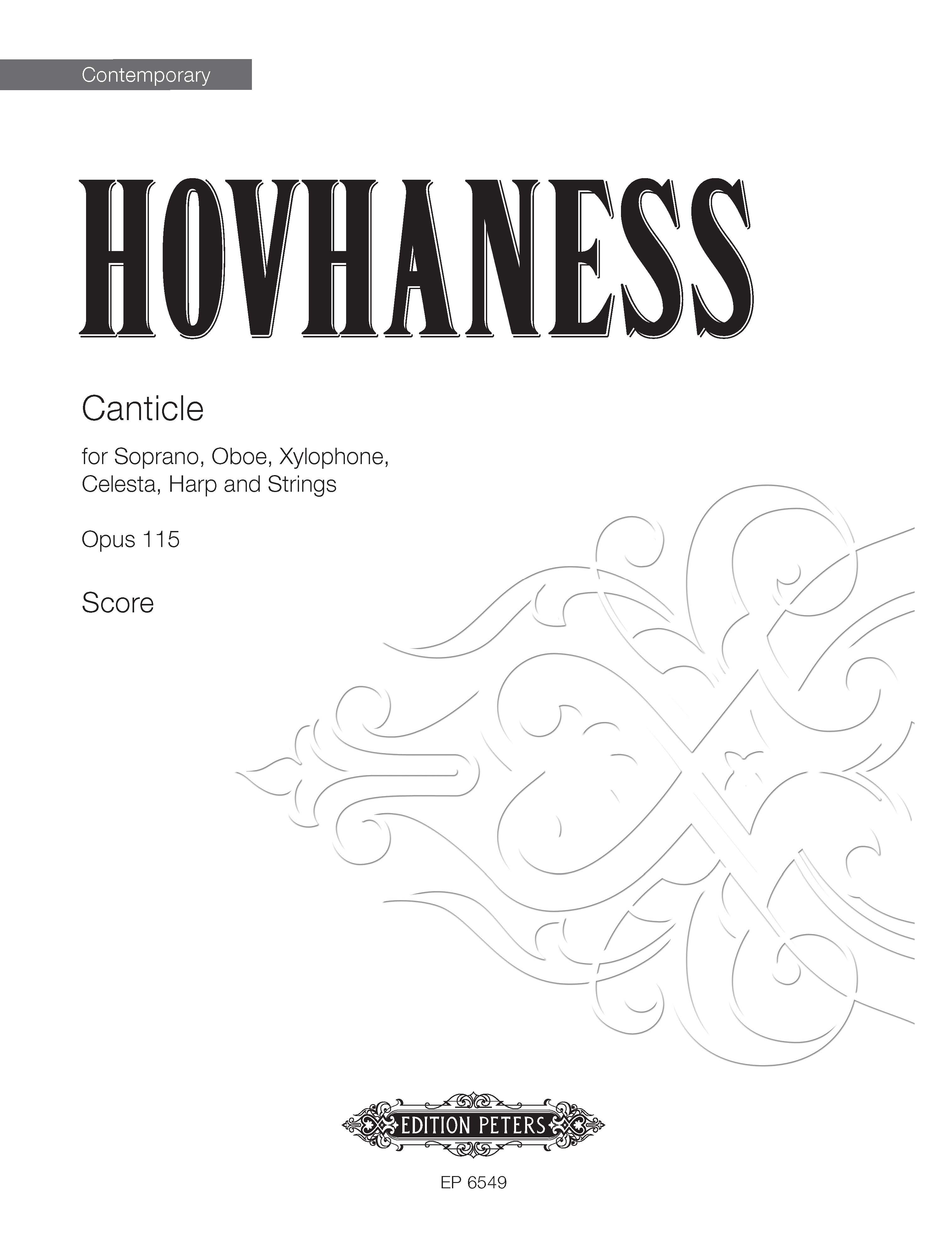 Canticle (Op. 115, Full Score)