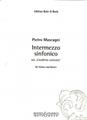 Intermezzo sinfonico from Cavalleria rusticana Partituras