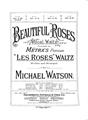Beautiful Roses Sheet Music