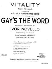 Vitality (from 'Gay's The Word')