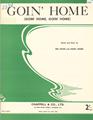 Goin Home (Tommy Dorsey) Partiture