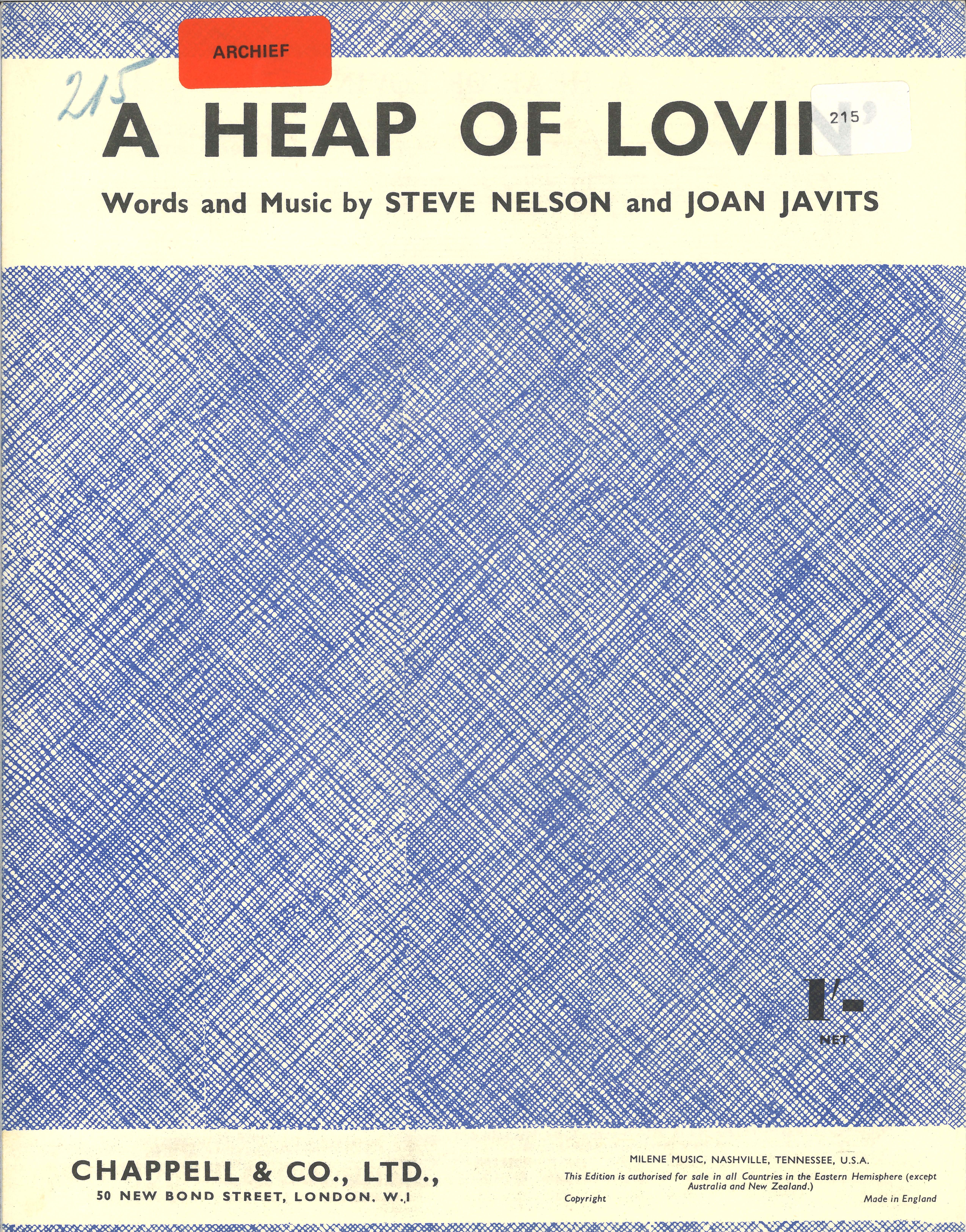 A Heap Of Lovin'