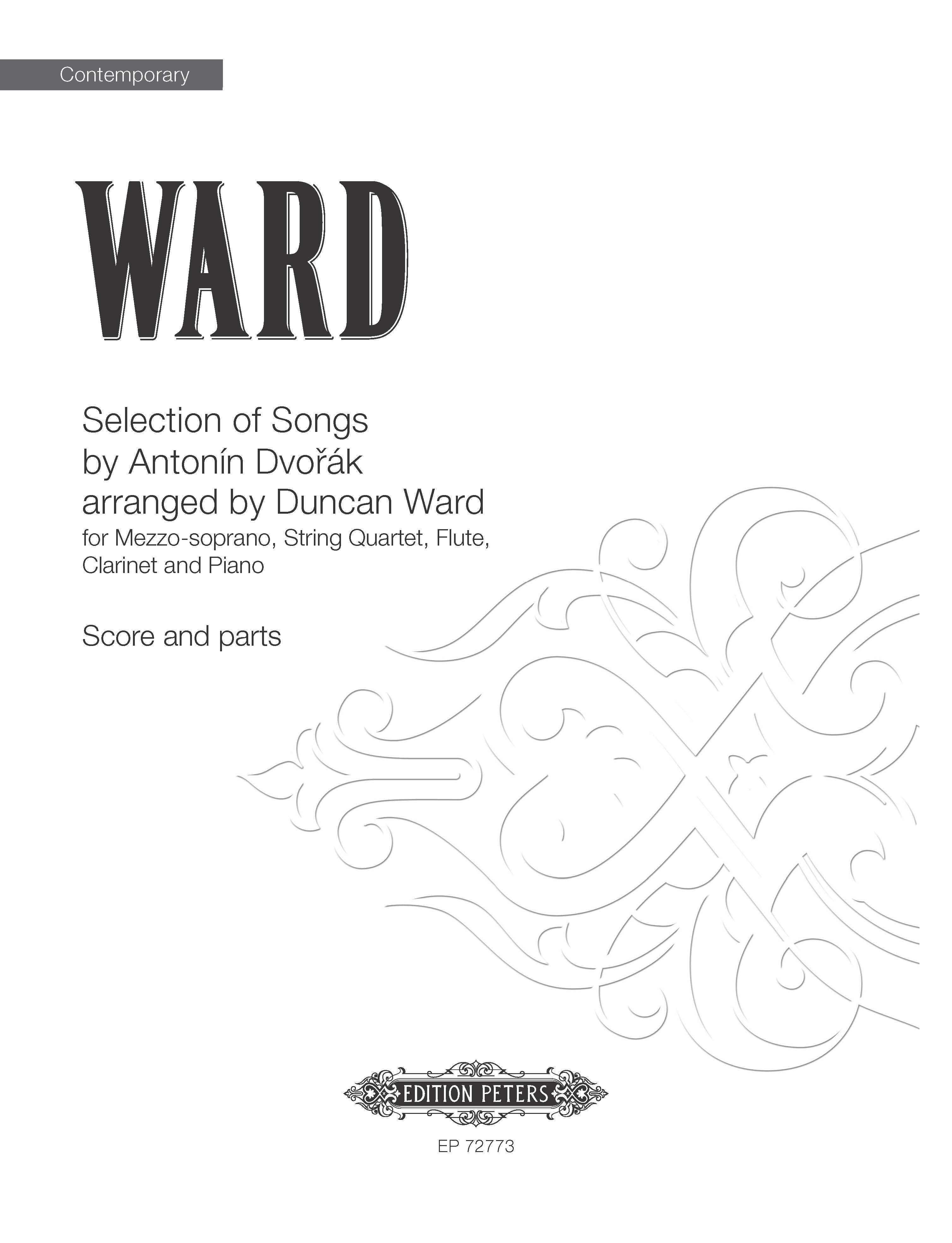 Selection Of Songs by Antonín Dvorák arranged by Duncan Ward