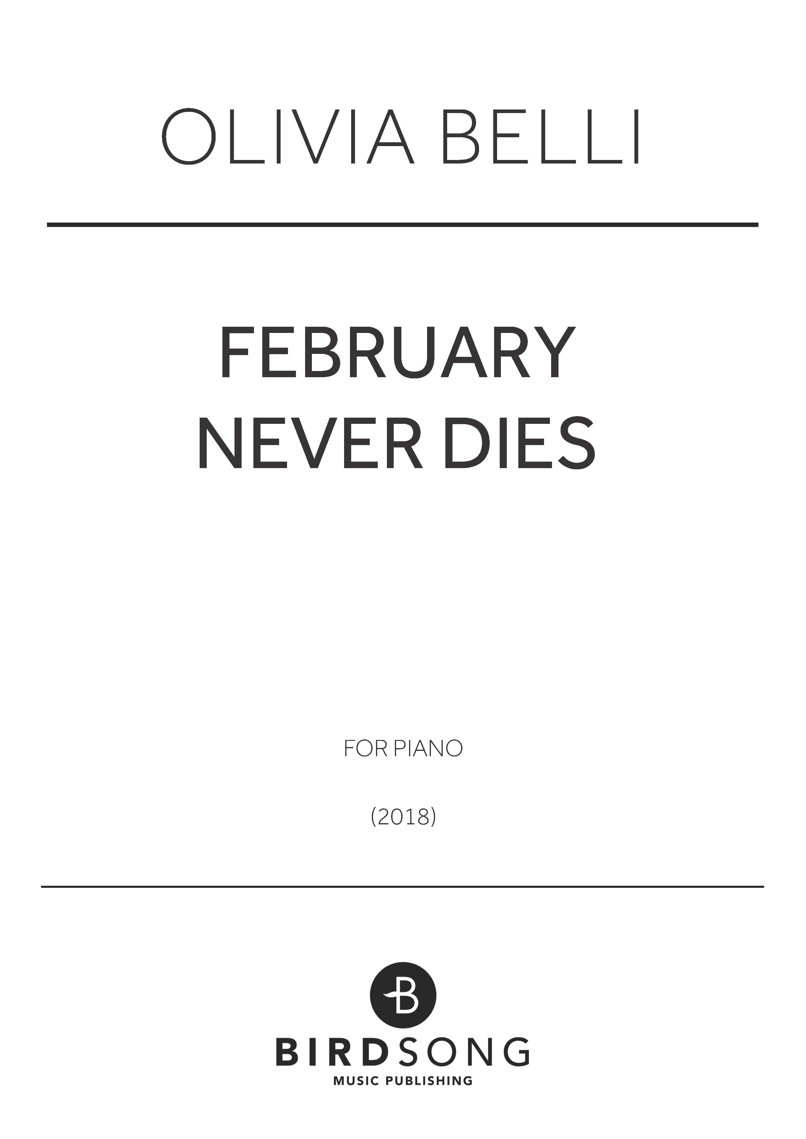 February Never Dies