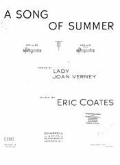 A Song Of Summer