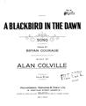 A Blackbird In The Dawn Bladmuziek