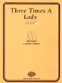 Three Times A Lady Bladmuziek