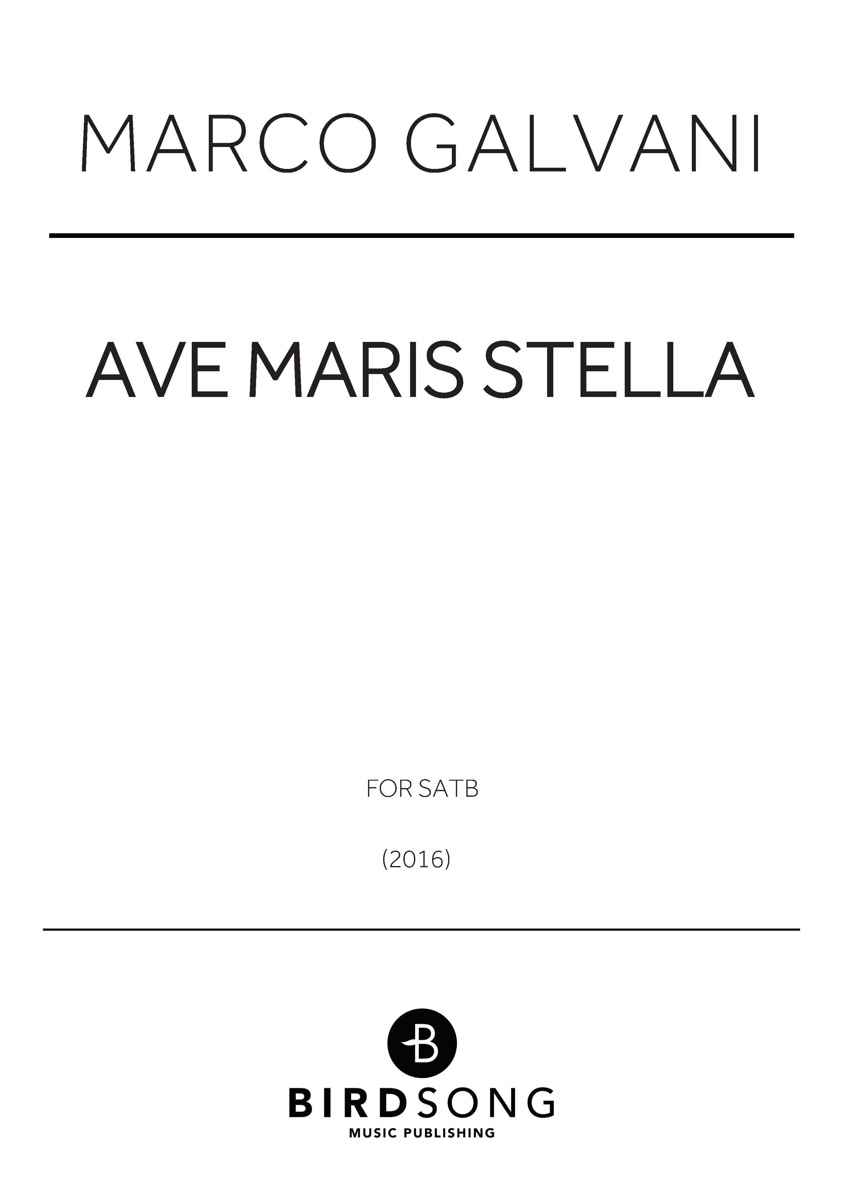 Ave Maris Stella