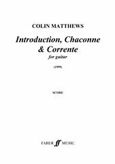 Introduction, Chaconne & Corrente