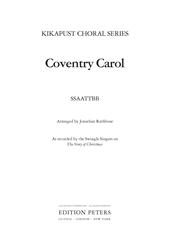 Coventry Carol