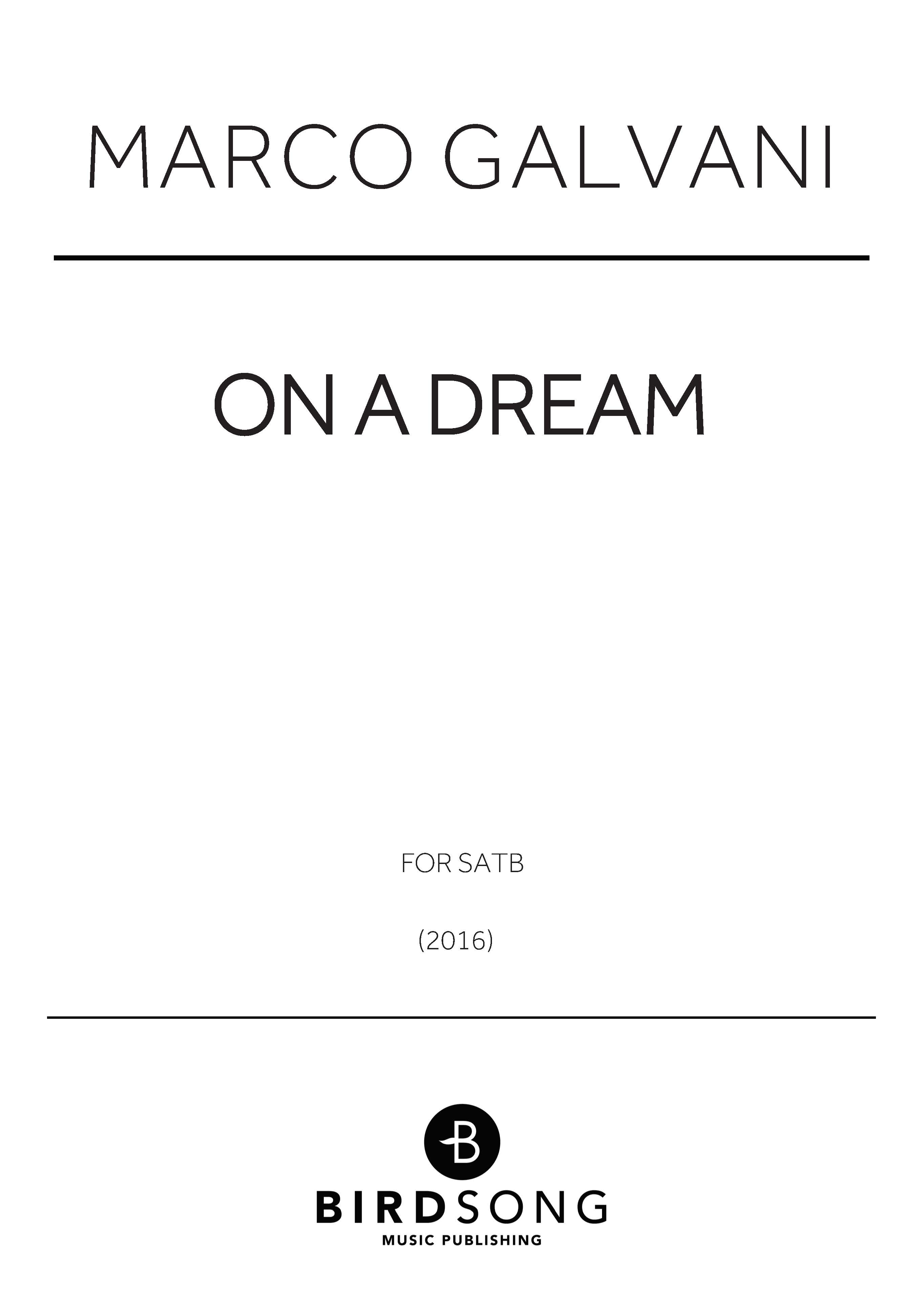 On a Dream