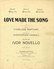 Love Made The Song (from 'Caresless Rapture')