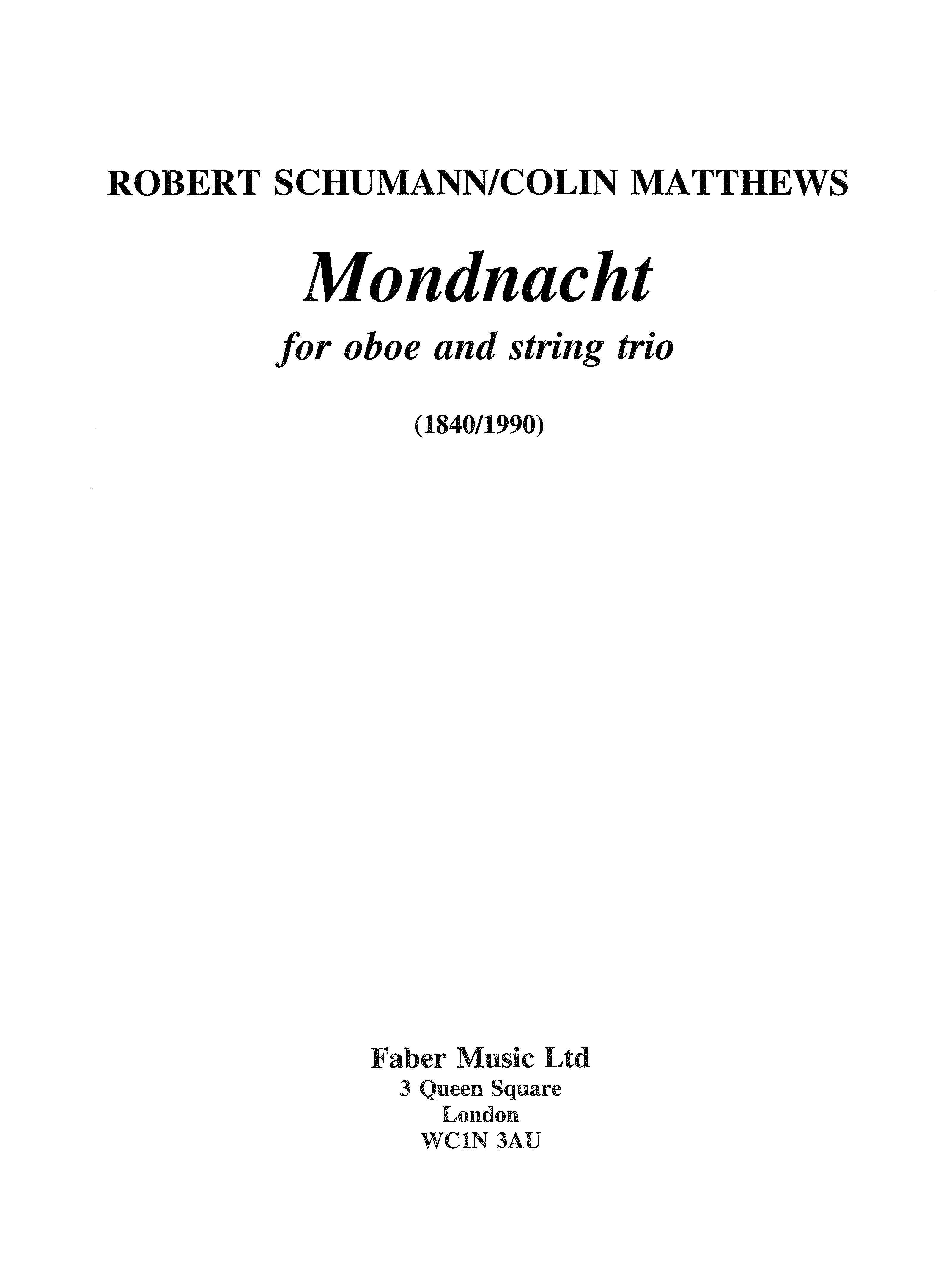 Mondnacht