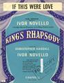 If This Were Love (from Kings Rhapsody)