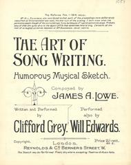 The Art Of Song Writing