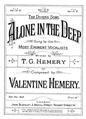 Alone In The Deep Sheet Music