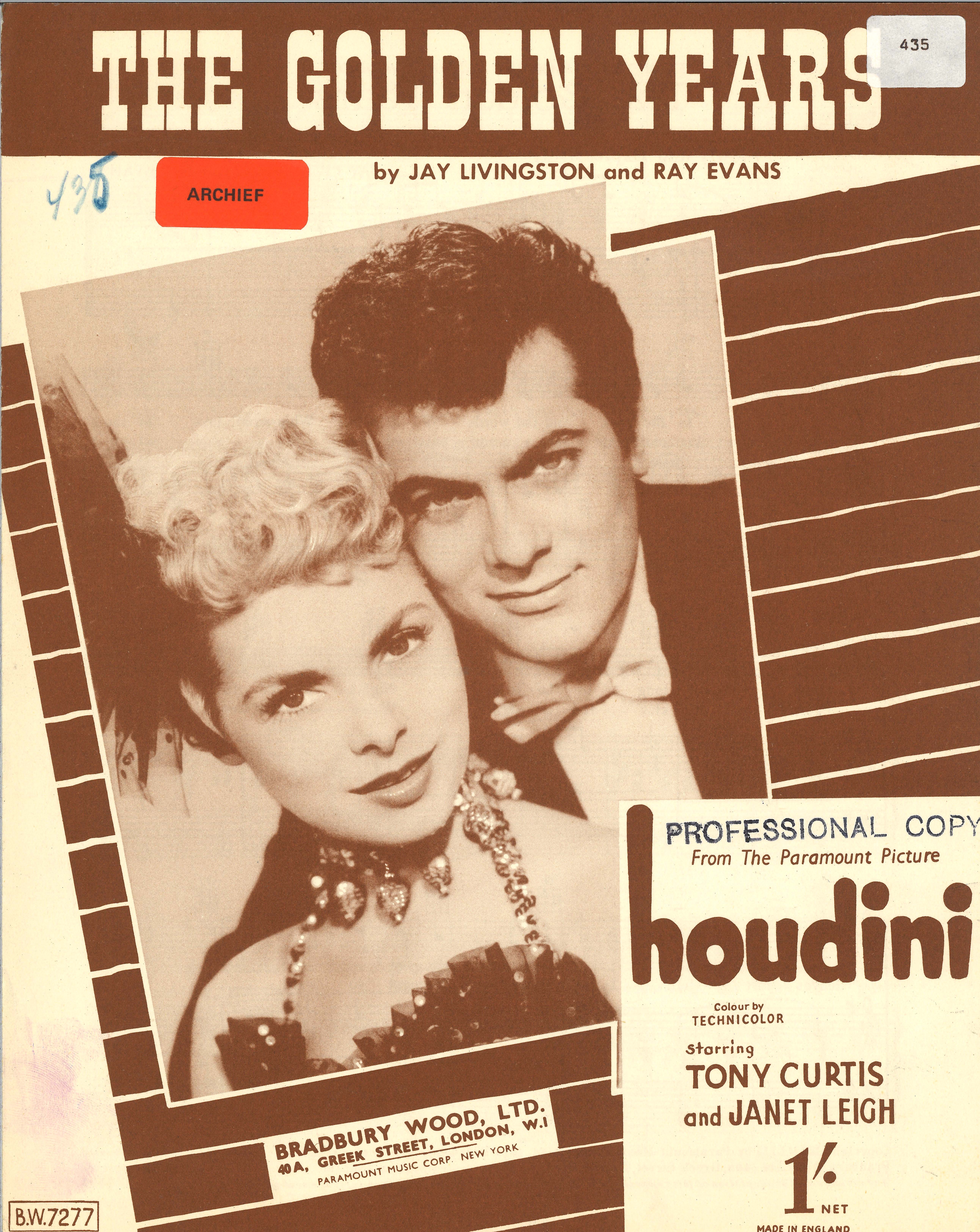 The Golden Years (from 'Houdini')