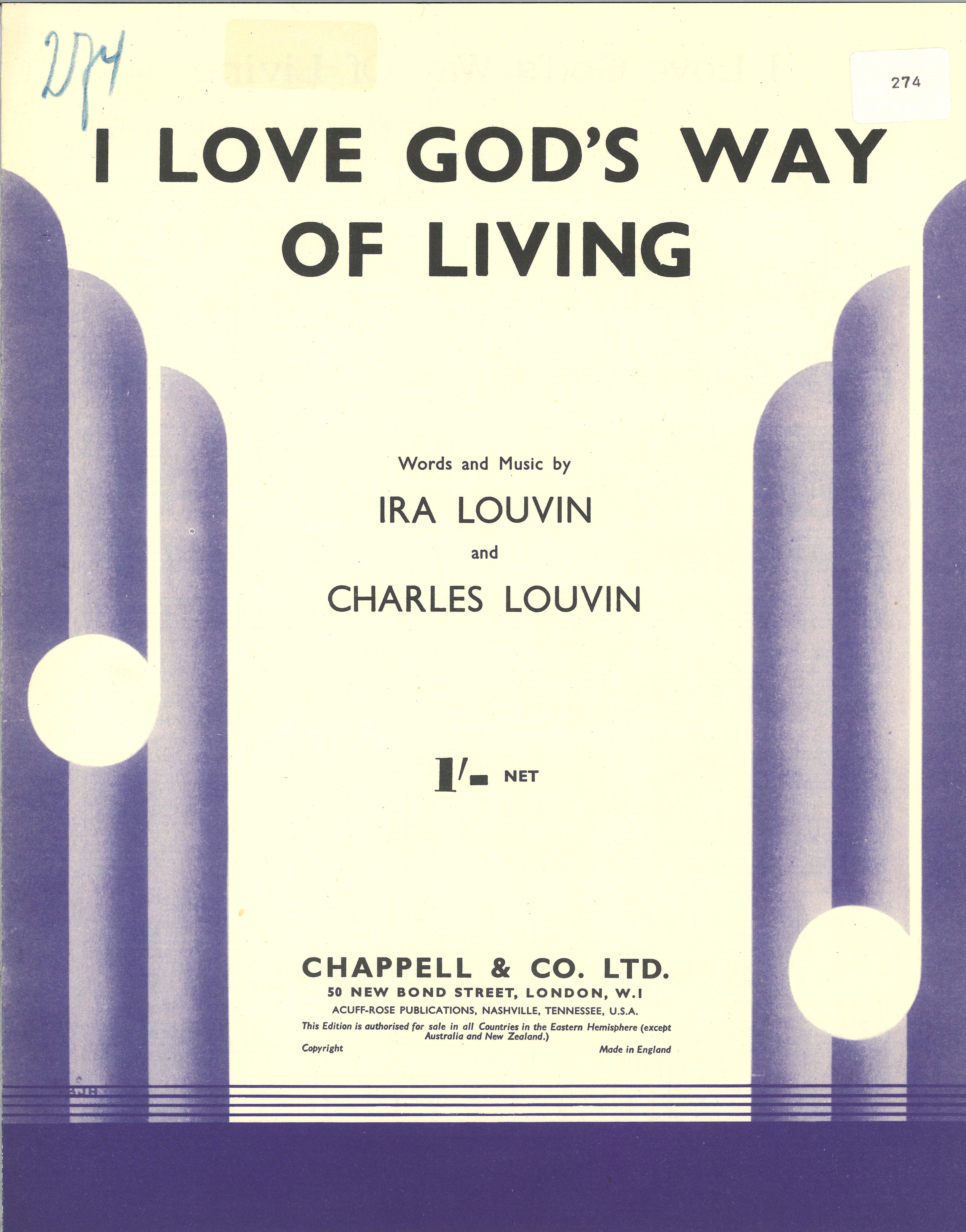 I Love God's Way Of Living
