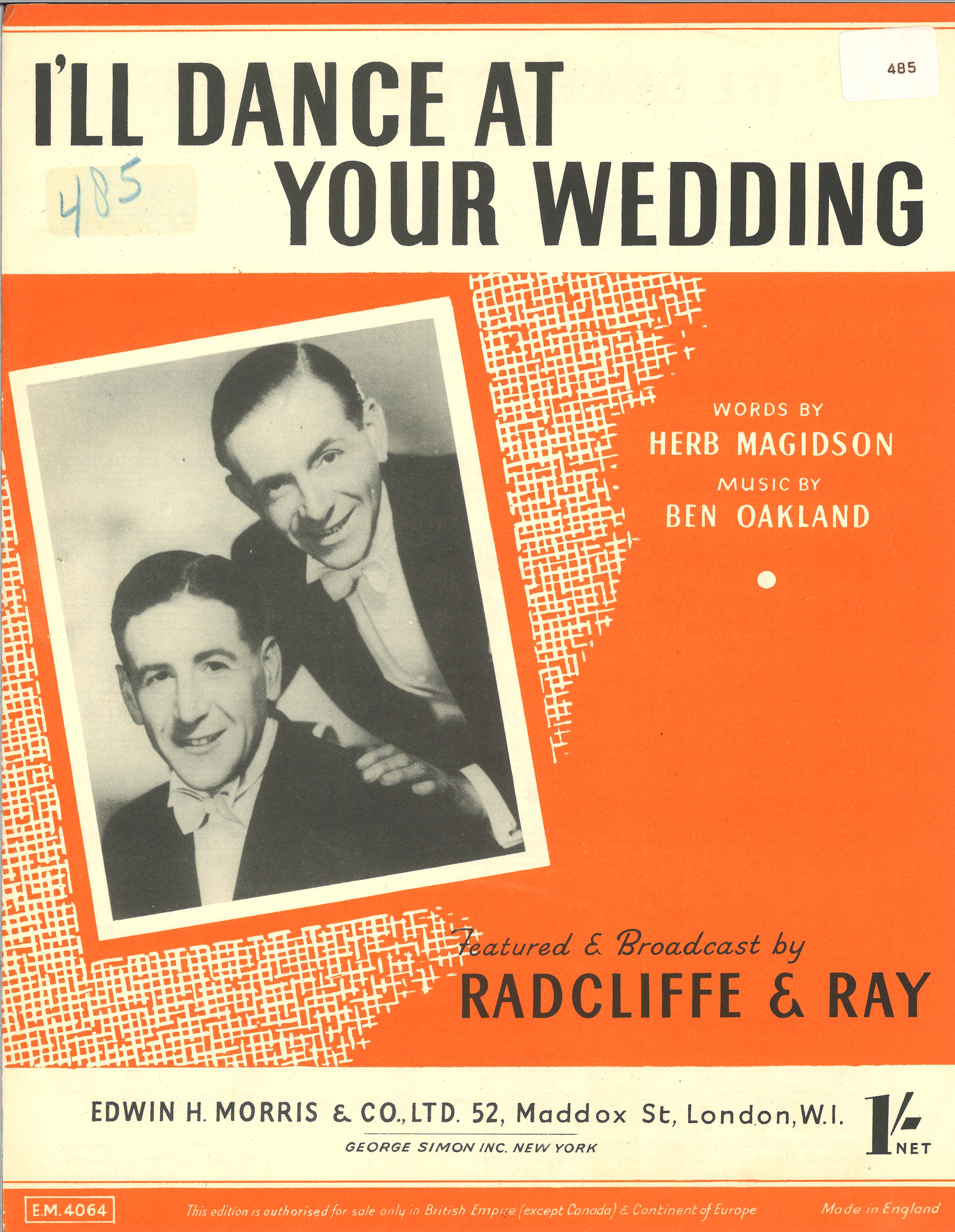 I'll Dance At Your Wedding