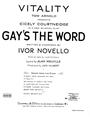 Vitality (from Gays The Word)