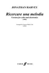 Ricercare una melodia (cello)