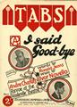 I Said Good Bye (from Tabs)