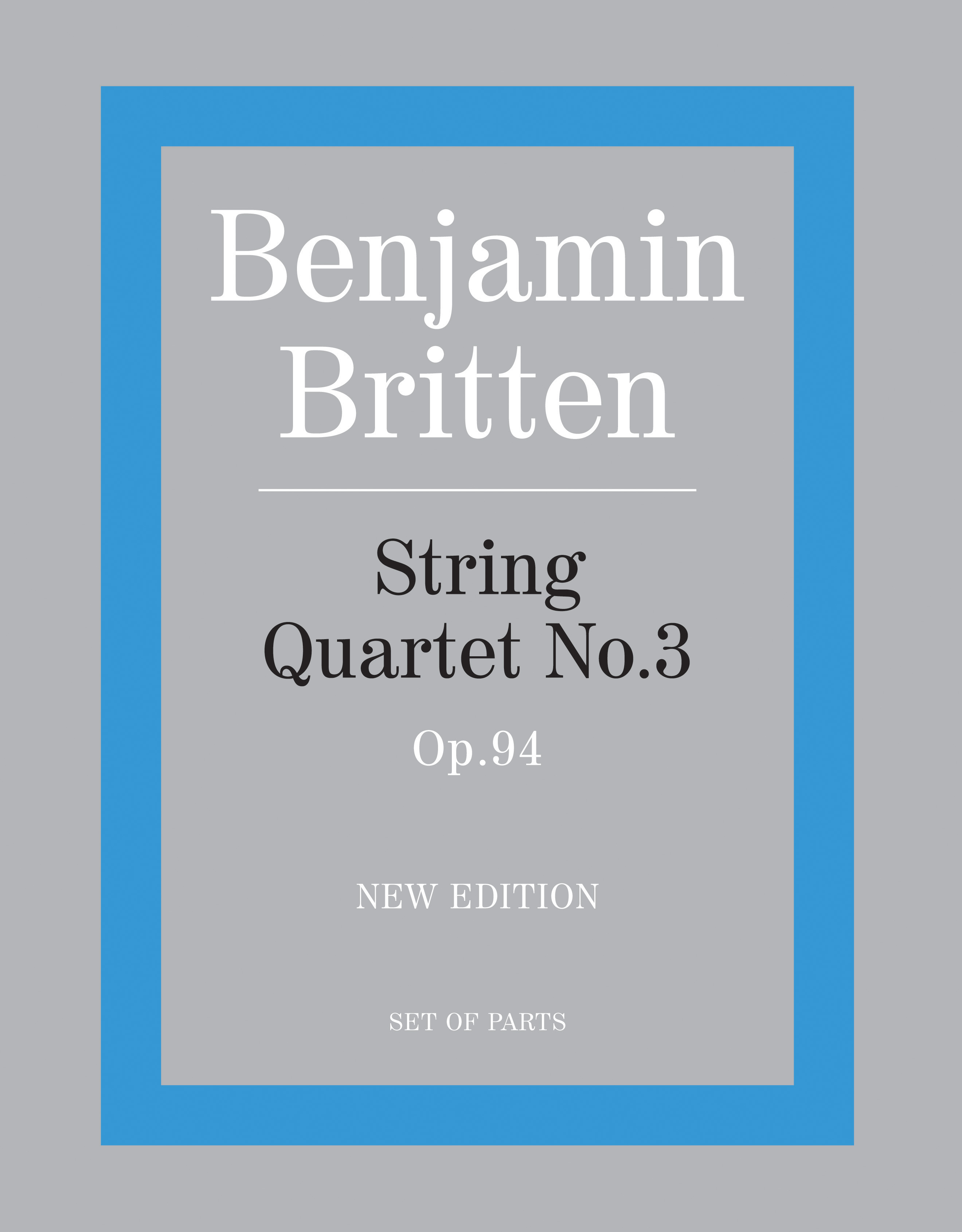 String Quartet No.3, Op.94