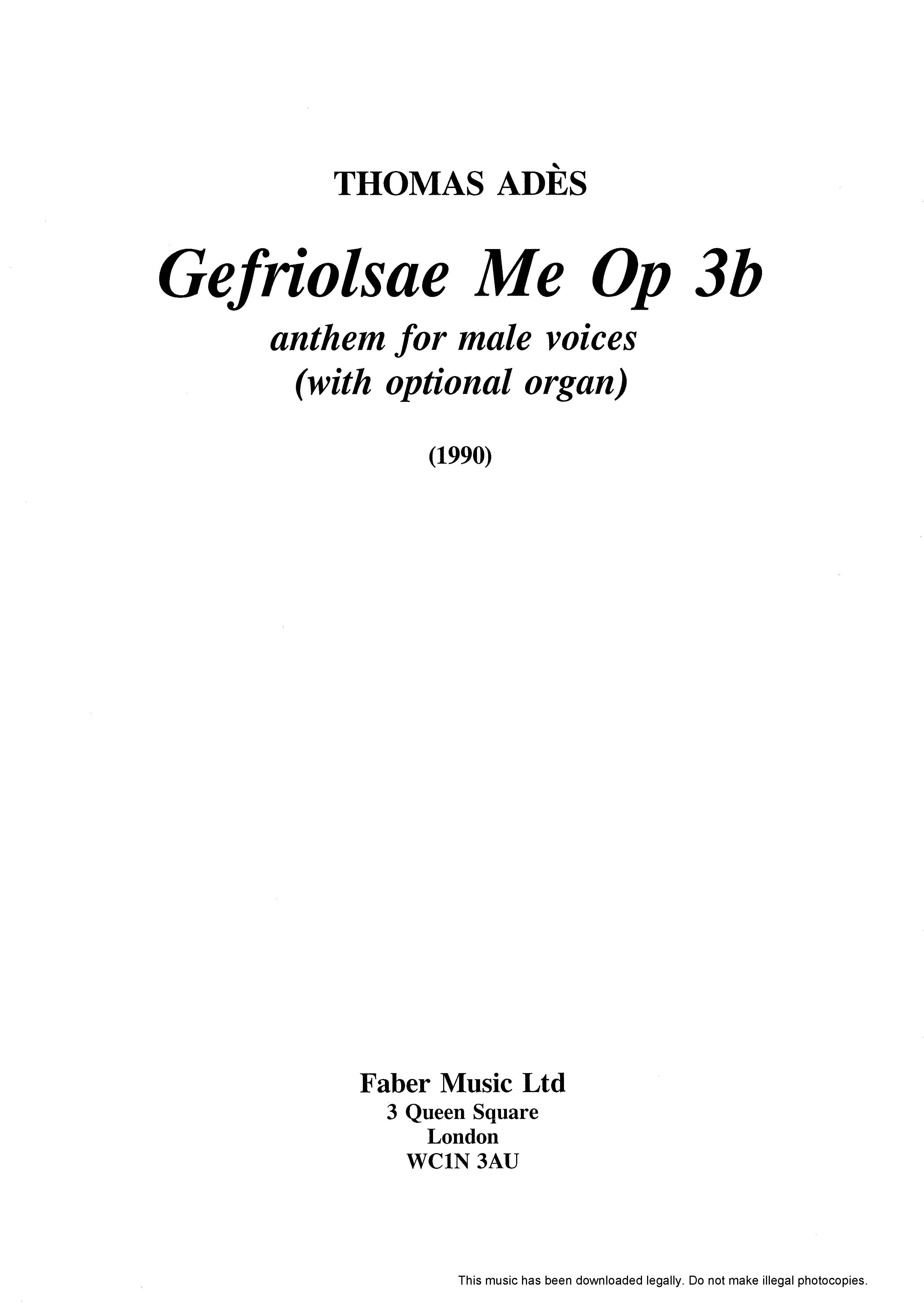 Gefriolsae Me