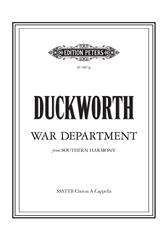 War Department (from 'Southern Harmony')