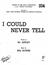 Billy Bowen : I Could Never Tell - Guitar, Piano, Voice - Faber Digital