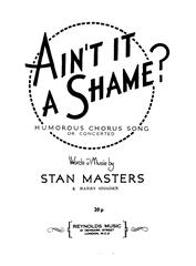 Ain't It A Shame?