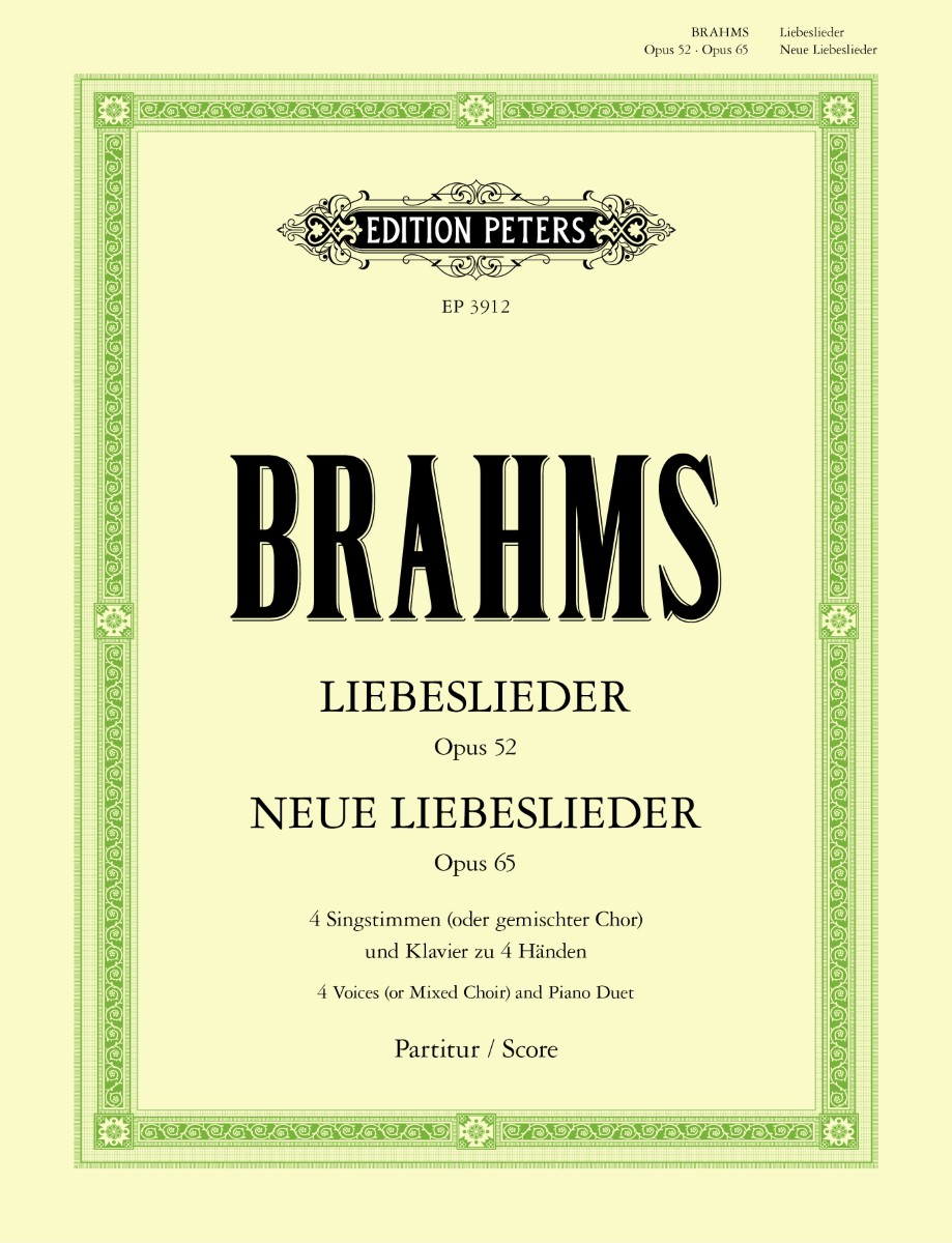 Liebeslieder Waltz Op.65, No.10 (Ich kose süß mit der und der)