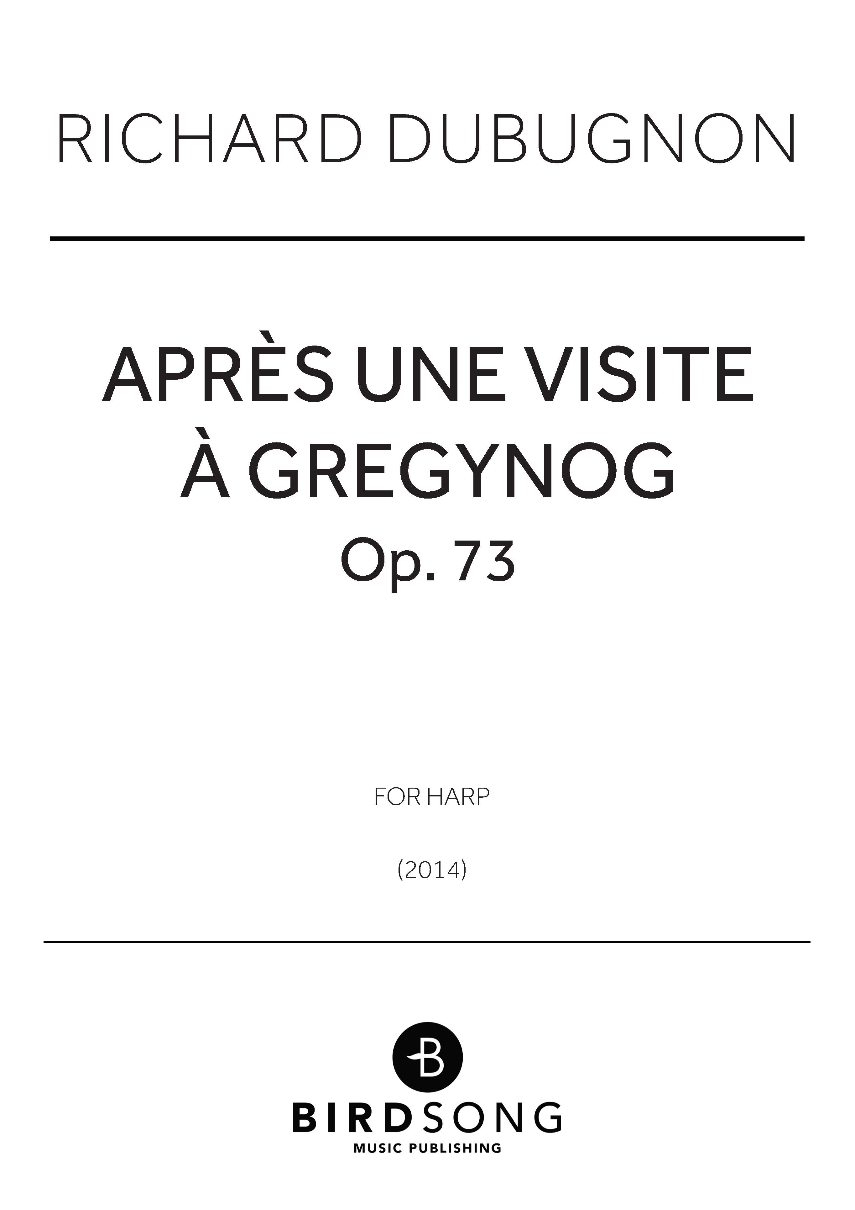 Après une visite à Gregynog