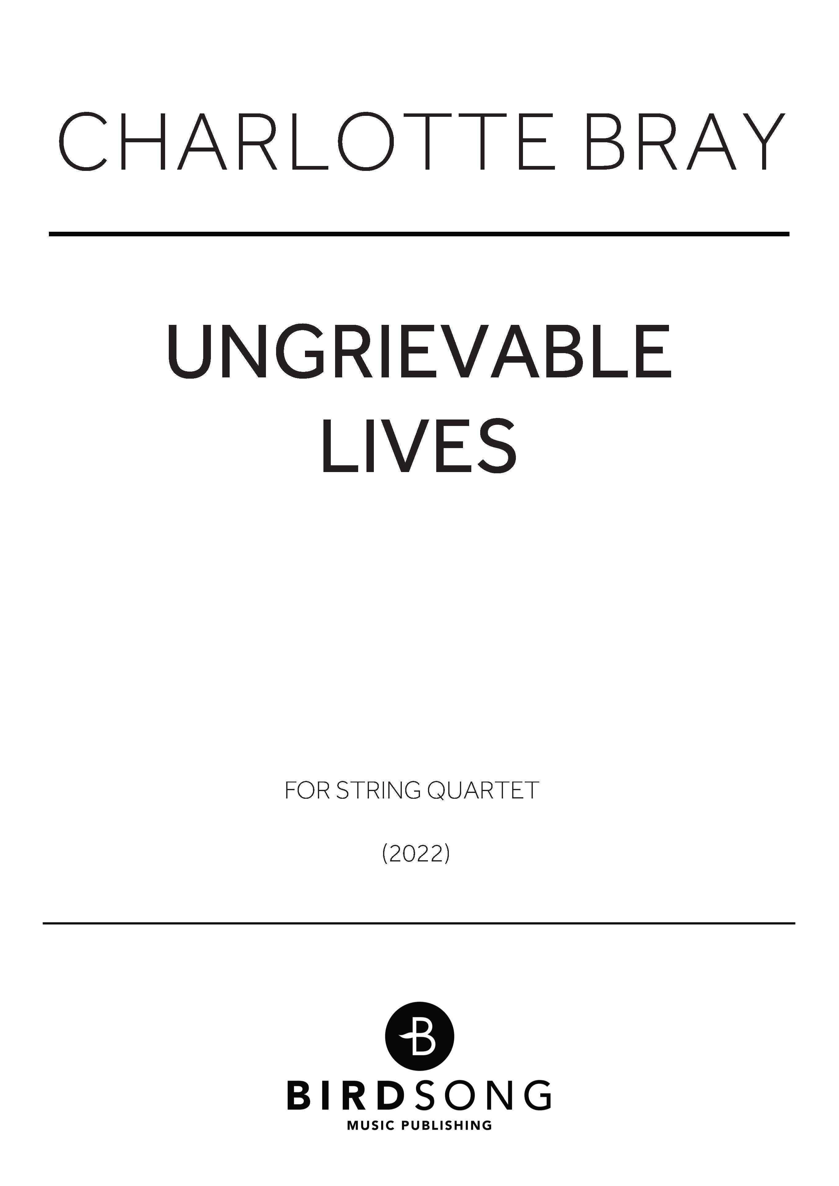 Ungrievable Lives