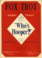 Whos Hooper Fox-trot Bladmuziek