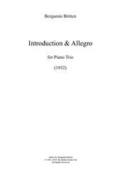 Introduction and Allegro