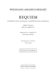 Requiem in D minor, K.626 (Cello/Bass)