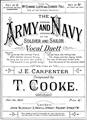 The Army And Navy (Or The Soldier And Sailor) Sheet Music