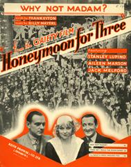 Why Not Madam? (from 'Honeymoon For Three')