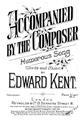 Accompanied By The Composer Sheet Music