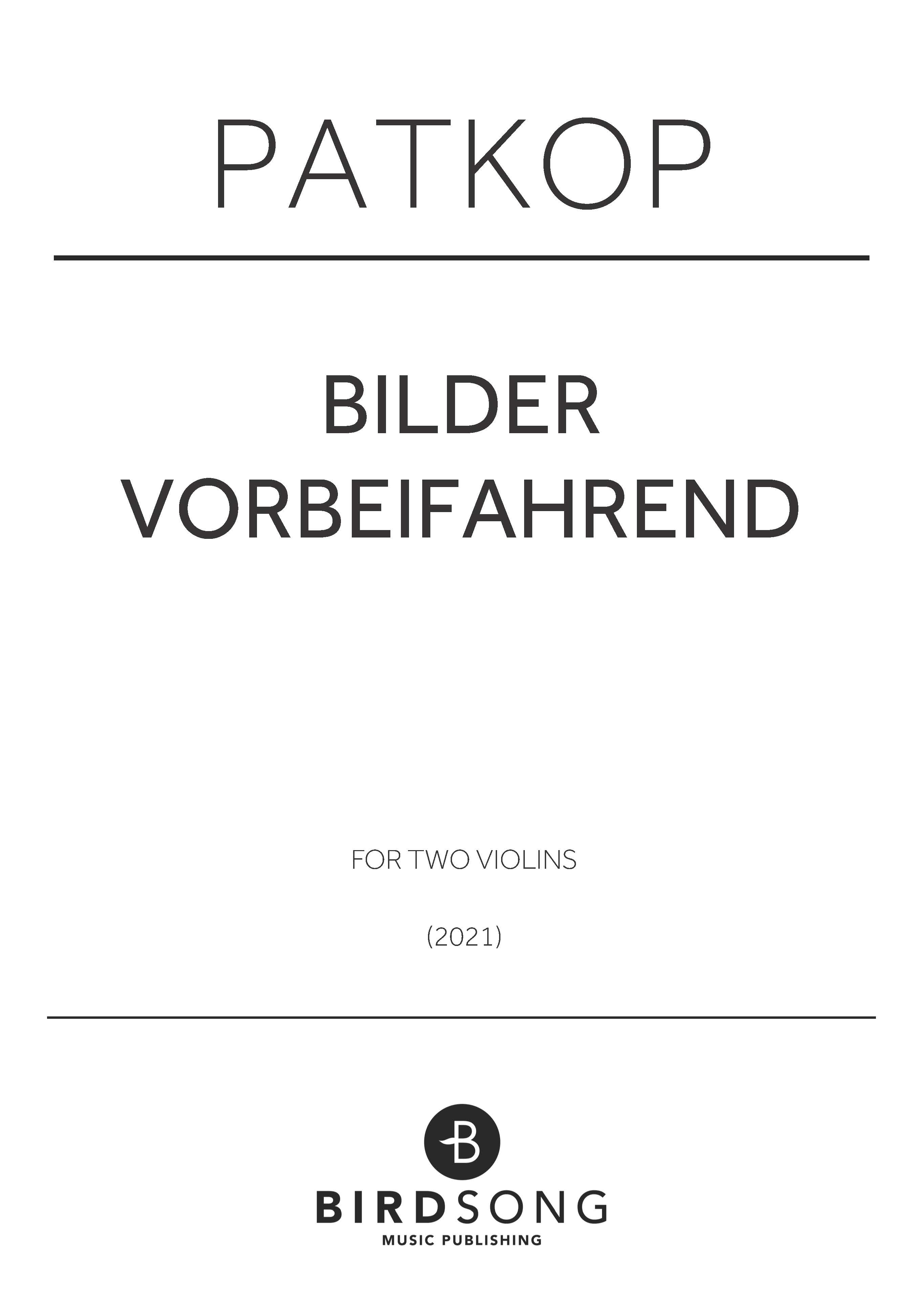 Bilder vorbeifahrend