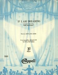 If I Am Dreaming (from 'The Dubarry')