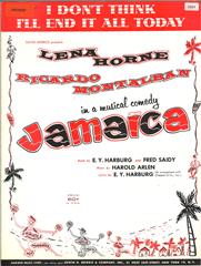 I Don't Think I'll End It All Today (from 'Jamaica')