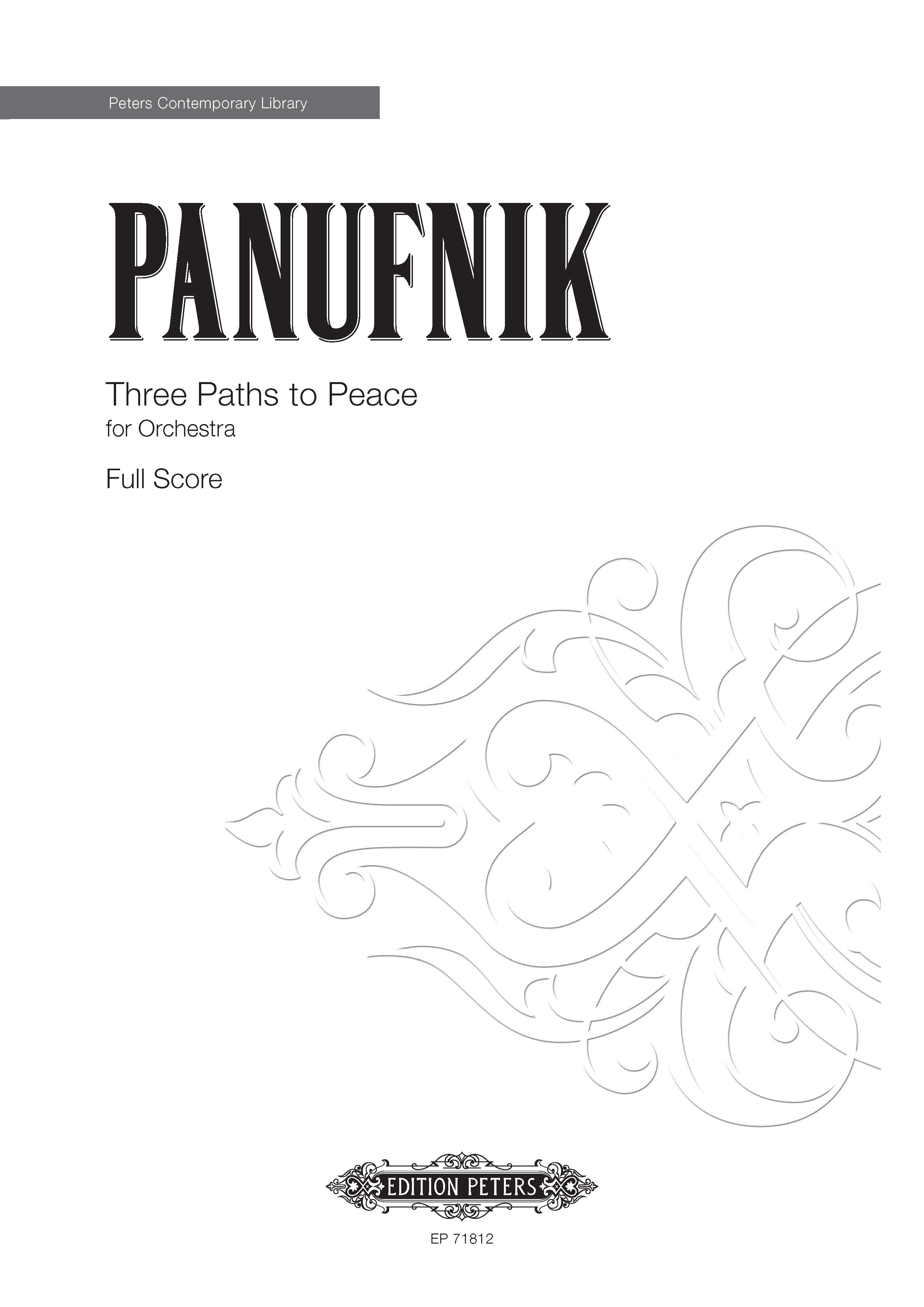 Three Paths to Peace (Full Score)