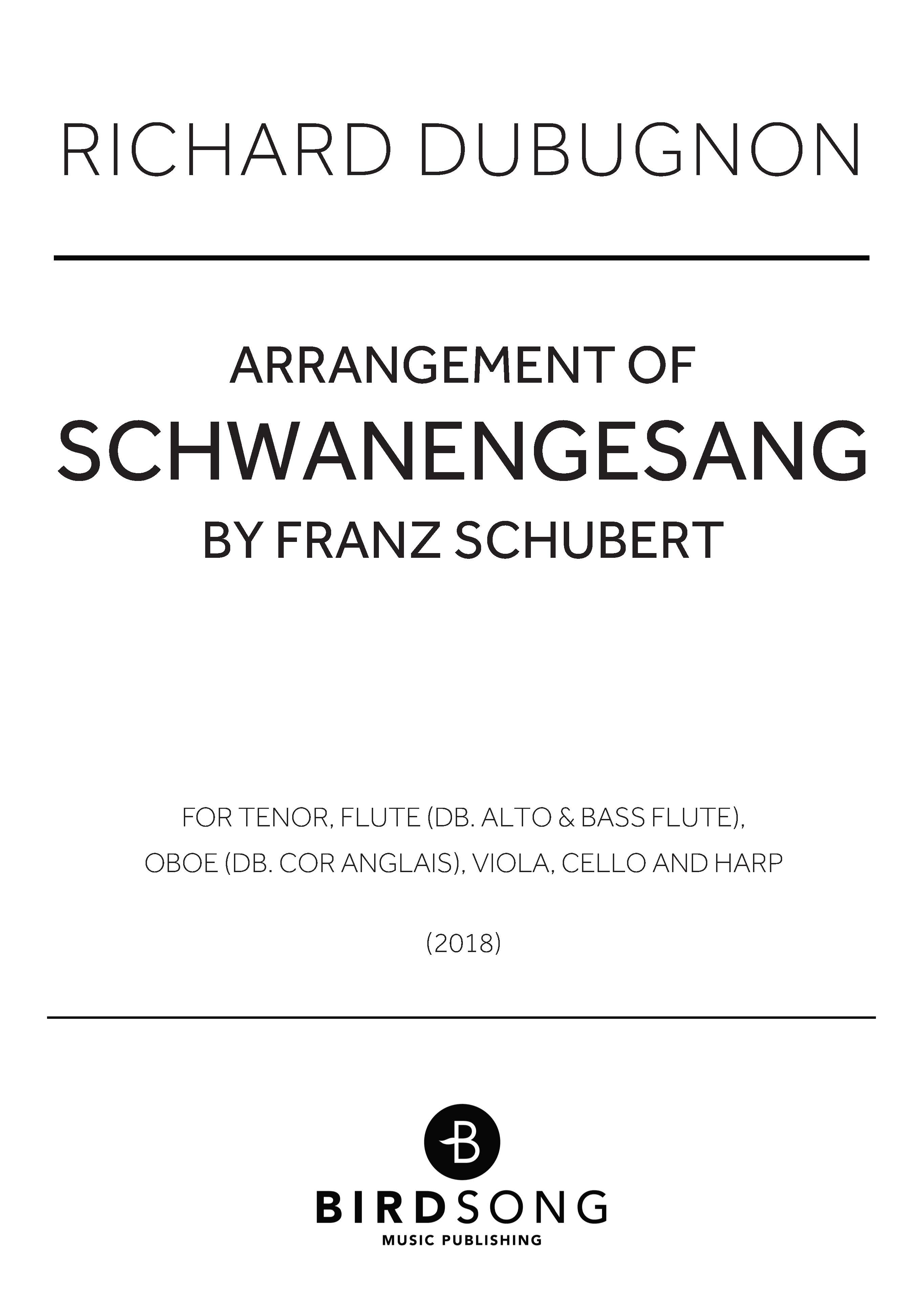 Schwanengesang