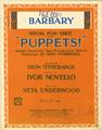Barbary (from Puppets) Noten