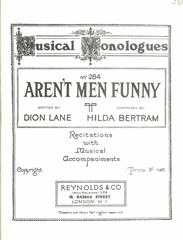 Aren't Men Funny