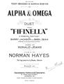 Alpha & Omega Noten
